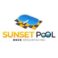 Sunset Pool Deck Resurfacing Logo