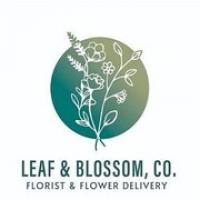 Leaf & Blossom, Co Florist & Flower Delivery Logo