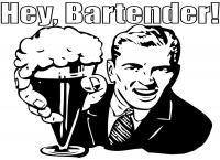 Hey, Bartender! Logo