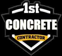 1ST Concrete Contractor Logo