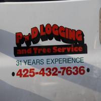 P'n'D Logging and Tree Service Logo