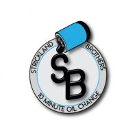 Strickland Brothers 10 Minute Oil Change Logo