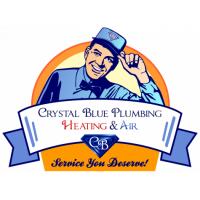 Crystal Blue Plumbing Heating & Air Logo