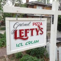 Lefty's Gourmet Pizzeria & Ice Cream Logo