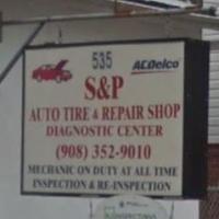 S & P Auto Repair Shop Logo