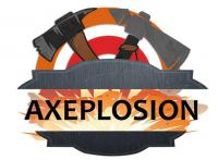 Axeplosion Axe Throwing Lounge Illinois Logo