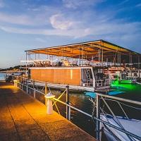 Airstream Houseboat Lake Travis Logo