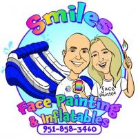 Smiles Face Painting & Inflatables logo