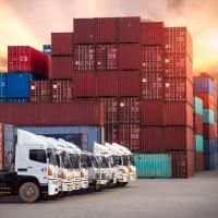 Marine Express Shipping Logo