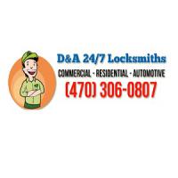 D&A 24/7 Locksmiths Logo
