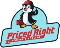 Priced Right Heating and Cooling Logo