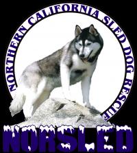 Northern California Sled Dog Rescue (NorSled) logo