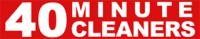 40 Minute Cleaners logo