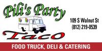 Pili's Party Taco Logo