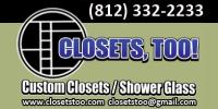 Closets, Too!, Inc. logo