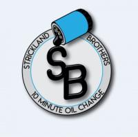Strickland Brothers 10 Minute Oil Change Logo