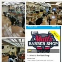 Matt's Barber Shop logo