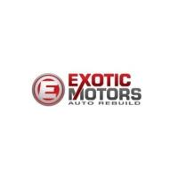 Exotic Motors Auto Rebuild Inc Logo