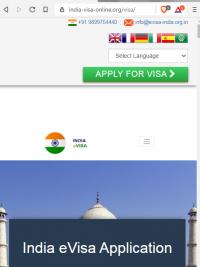 INDIAN VISA ONLINE APPLICATION - NORTH AMERICA WASHINGTON IMMIGRATION VISA CENTER Logo