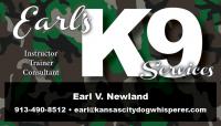 Earl's K9 Services AKA The Original Kansas City Dog Whispere logo