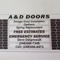 A & D Doors Logo