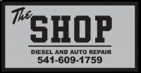 The Shop, Diesel and Auto Repair logo