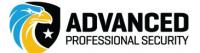 Advanced Professional Security Phoenix Logo
