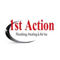 1st Action Plumbing Heating And Air, INC. Logo