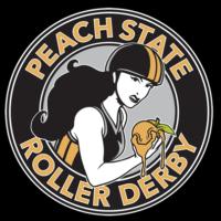 Peach State Roller Derby Logo