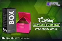 Custom Reverse Tuck End Packaging Boxes Logo