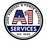 A1 Services Junk Removal & Pressure Washing Logo