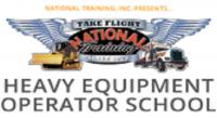 US heavy equipment operator school logo