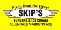 Skip's Burgers & Ice Cream Logo