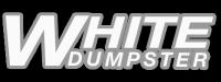 White Dumpster Logo