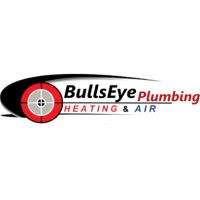 BullsEye Plumbing Heating & Air Logo