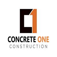 Concrete One Construction Logo