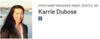 State Farm Agency Seattle Karrie Dubose Logo