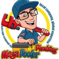 Mega Rooter Plumbing Logo