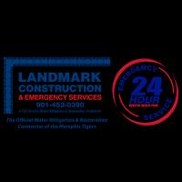 Landmark Construction & Emergency Services Logo