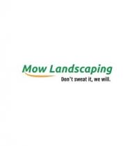 Mow Landscaping Logo