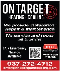 On Target Heating and Cooling Logo