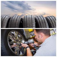 New & Used Tires and Towing Logo