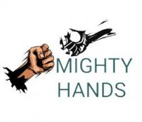 MIGHTY HANDS Door Refinishing Services LLC Logo