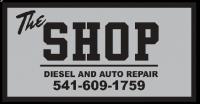 The Shop, Diesel and Auto Repair Logo