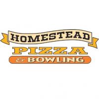 Homestead Pizza & Bowling logo