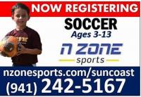 N zone sports Suncoast  Logo