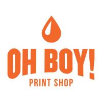 Oh Boy Print Shop Logo