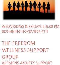 Freedom Wellness Support Group-Women's Anxiety Support Logo