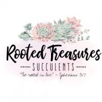 Rooted Treasures Succulents Logo