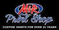 M&R Print Shop Logo